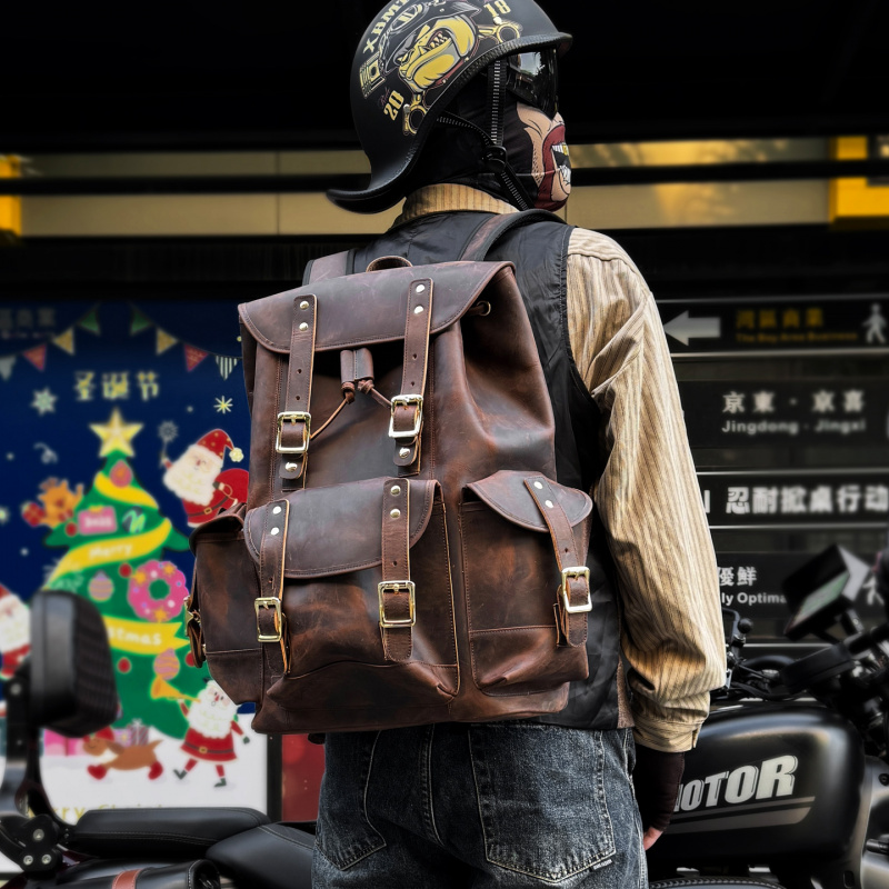 New Arrivals Leather Backpack  – обзор и цена Luxury Zipper Bags