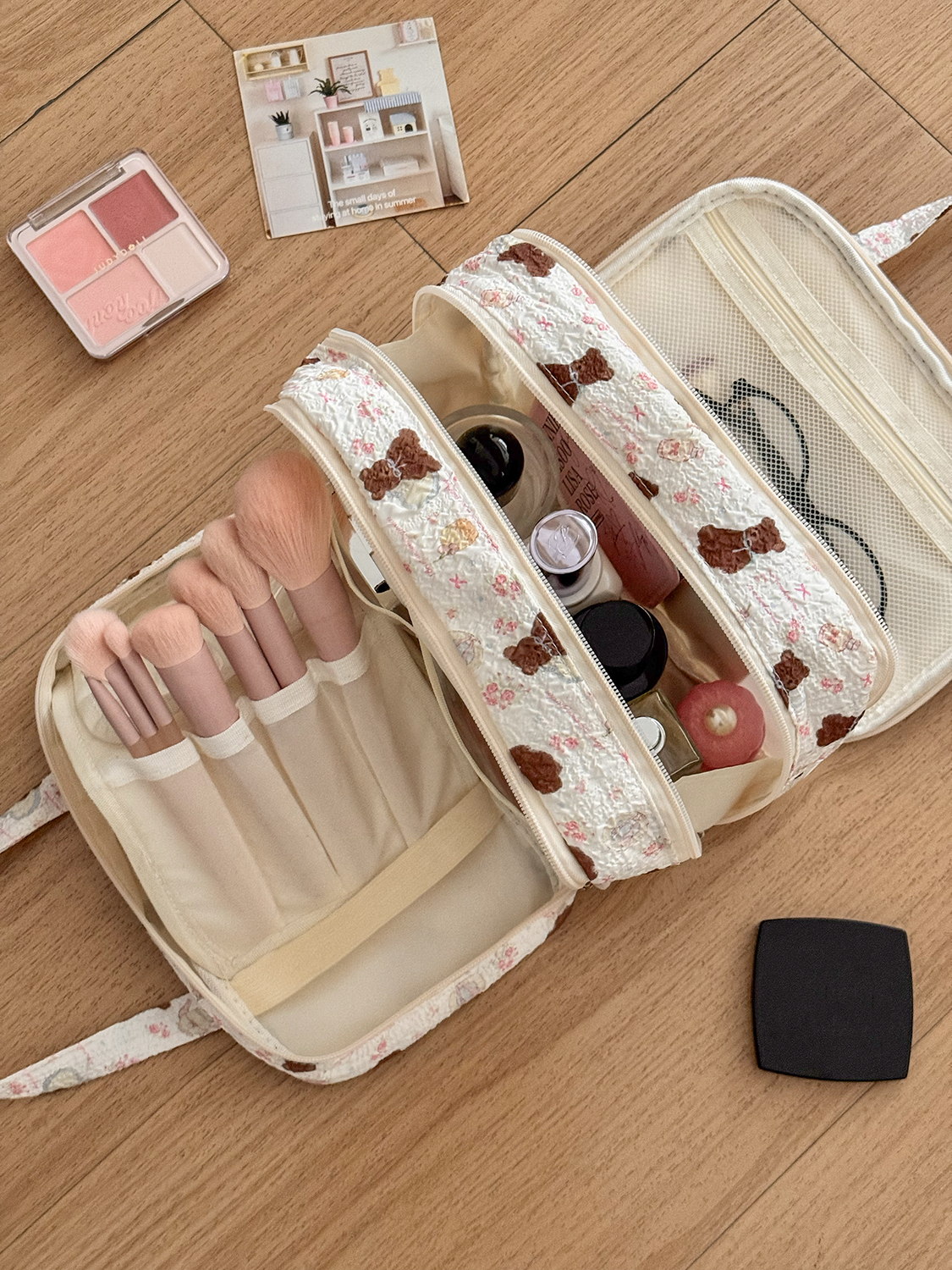 Airfriend Bear Makeup Bag Pouc – обзор и цена Luxury Bags China Wholesale