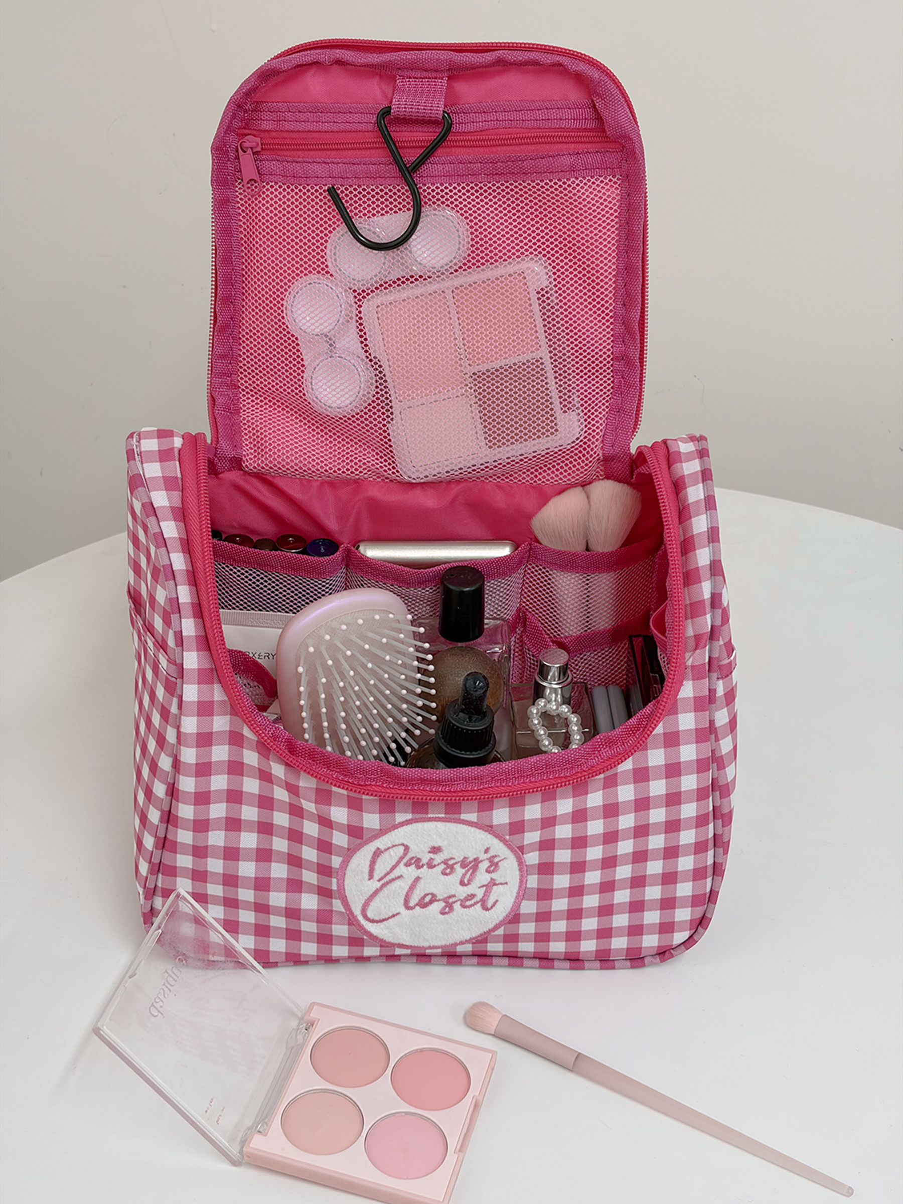 Airfriend Cute Grid Makeup Bag – обзор и цена Luxury Bags China Wholesale