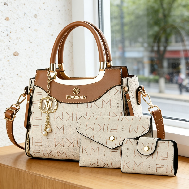 3-piece set of light luxury hi – обзор и цена Luxury Zipper Bags
