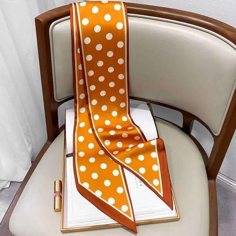 Design Print Skinny Scarf Plai – обзор и цена Luxury Bags Designer