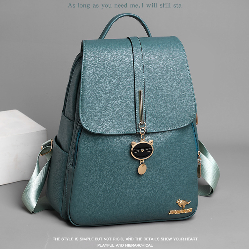 Luxury Women PU Leather Backpa – обзор и цена Luxury Zipper Bags