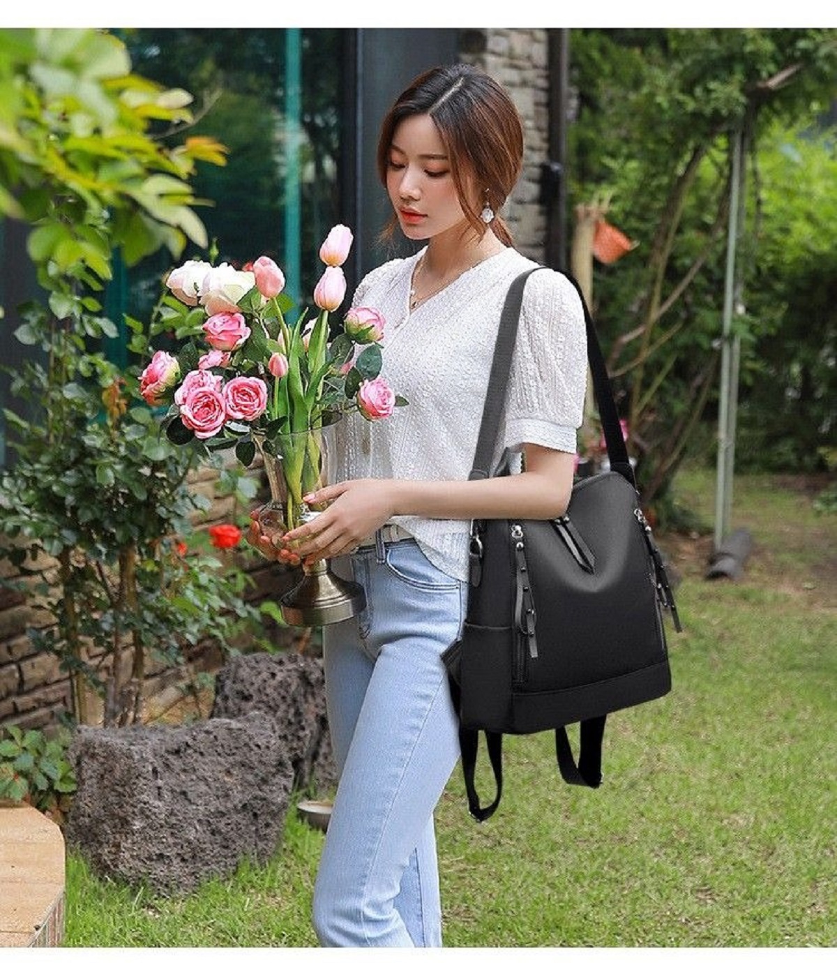 Women Backpack Bag Soft Nylon  – обзор и цена Luxury Bags For Young Women