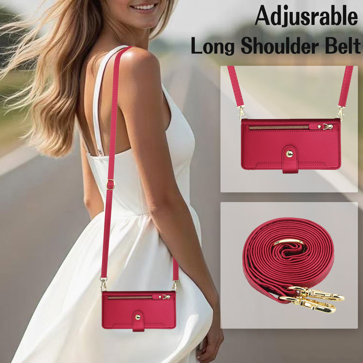 Crossbody Zipper Leather Walle – обзор и цена Luxury Zipper Bags