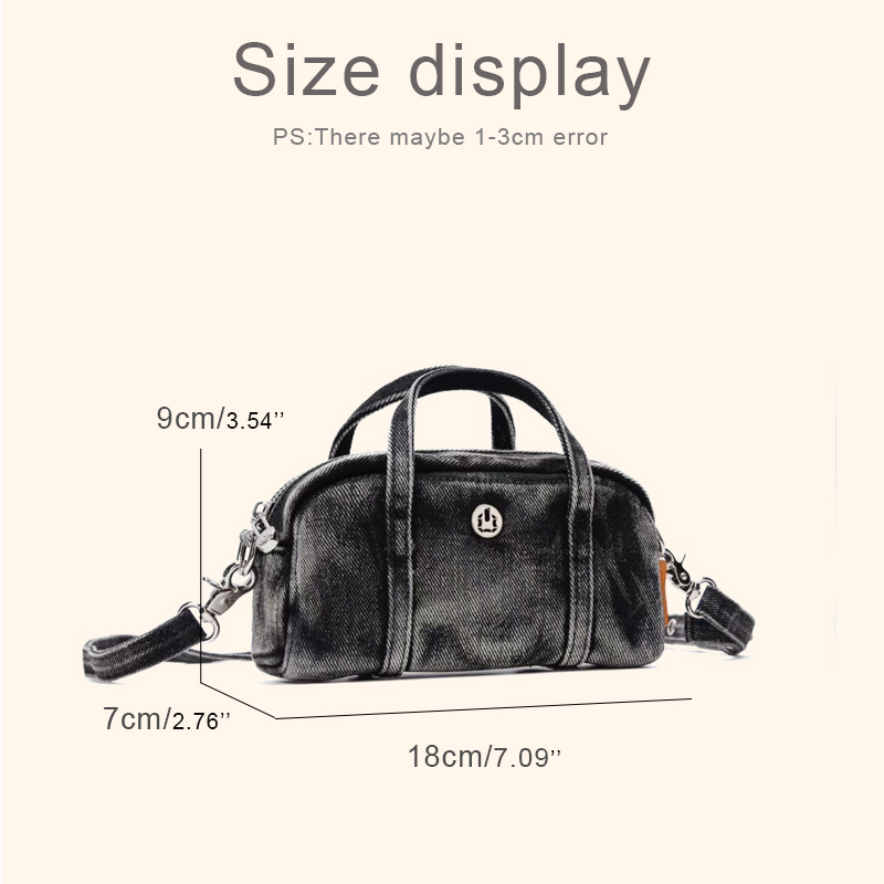 Korean Casual Mini Denim Box B – обзор и цена Luxury Bags Designer