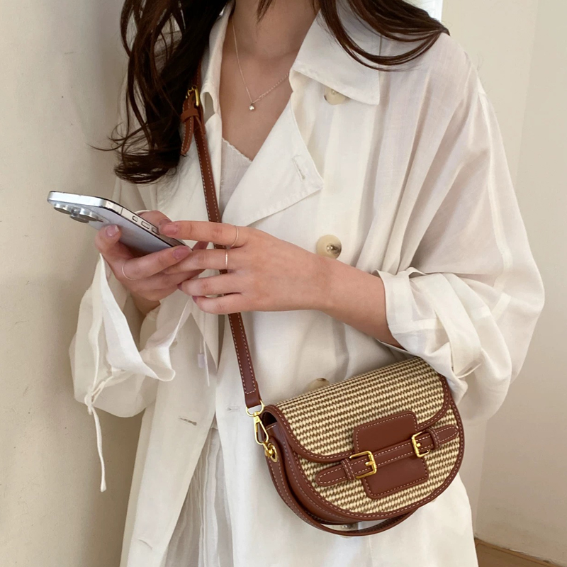 England Style Mini Straw Saddl – обзор и цена Luxury Bags Designer